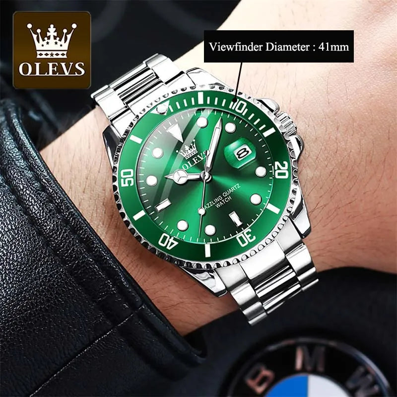 OLEVS Mens Quartz