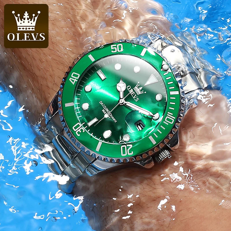 OLEVS Mens Quartz