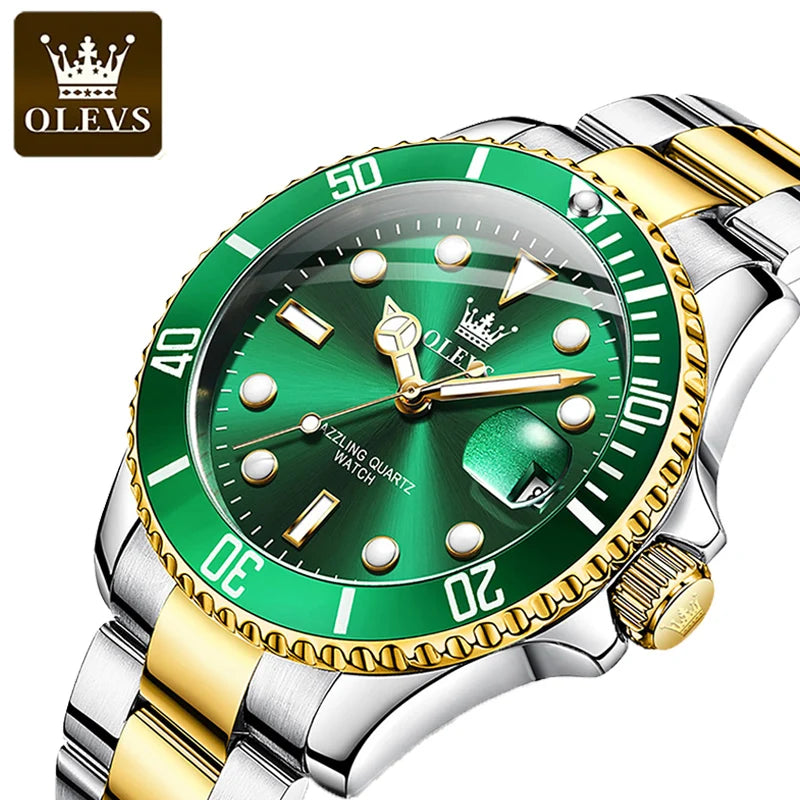 OLEVS Mens Quartz